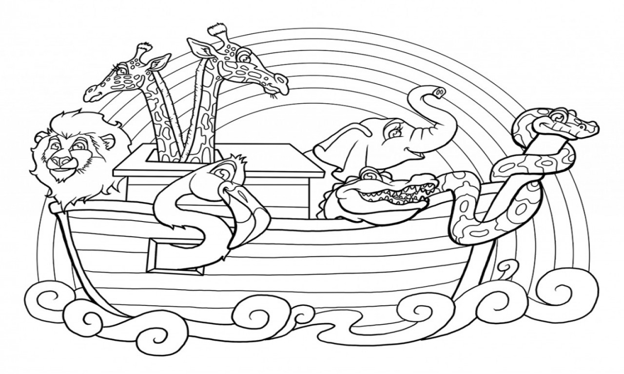 Noah'S Ark Coloring Pages
 8 Noahs Ark Coloring Page Noah 039 s Ark Coloring Page In