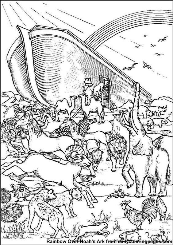 Noah'S Ark Coloring Pages
 Noah s Ark Printable Coloring Pages