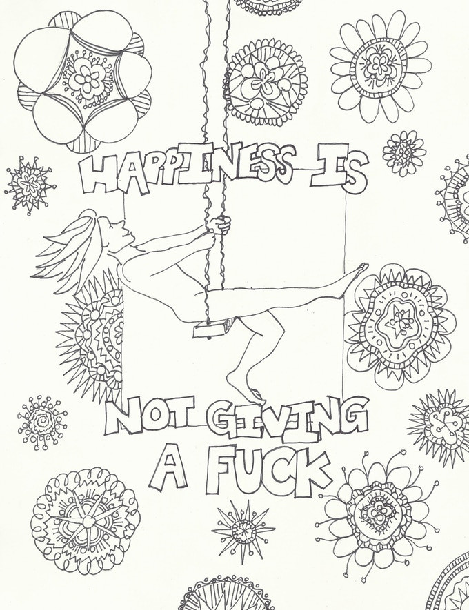 Nsfw Coloring Pages
 The Love Yo Self Coloring Book by Sara Young — Kickstarter