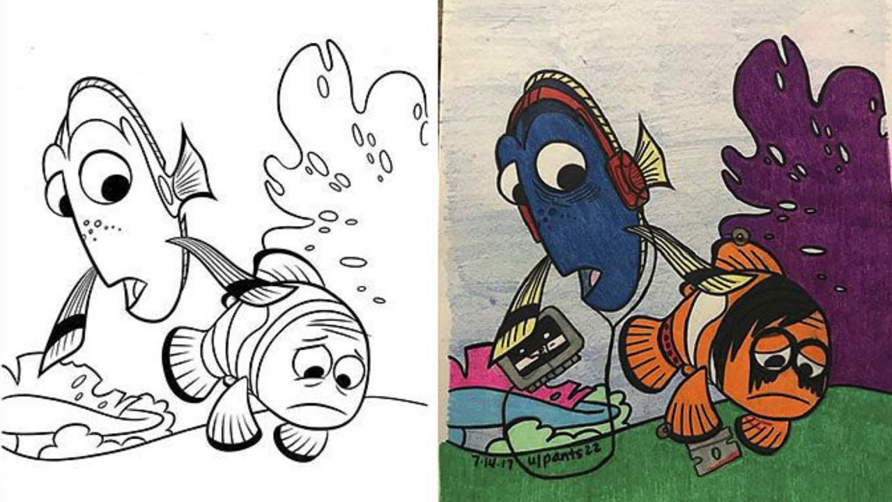 Nsfw Coloring Pages
 10 Times Adults Did Coloring Books For Kids And The Result