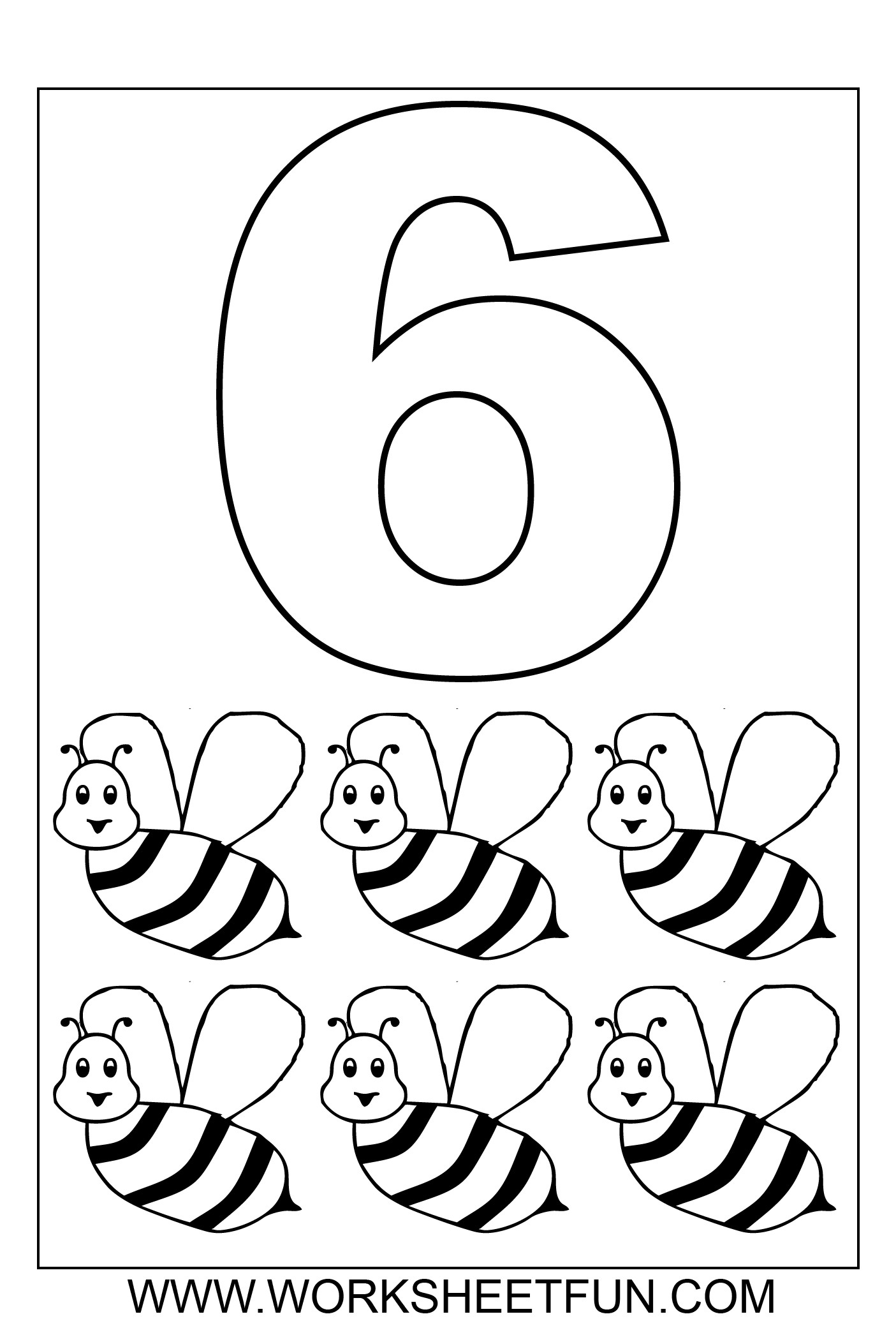 Numbers Coloring Pages
 Number Coloring Pages 1 – 10 Worksheets FREE Printable