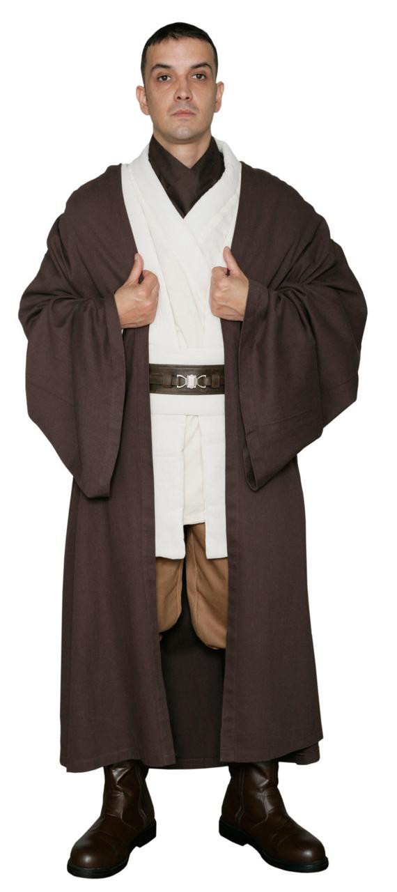 Obi Wan Kenobi Costume DIY
 Star Wars Obi Wan Kenobi Jedi Replica Costume Body Tunic