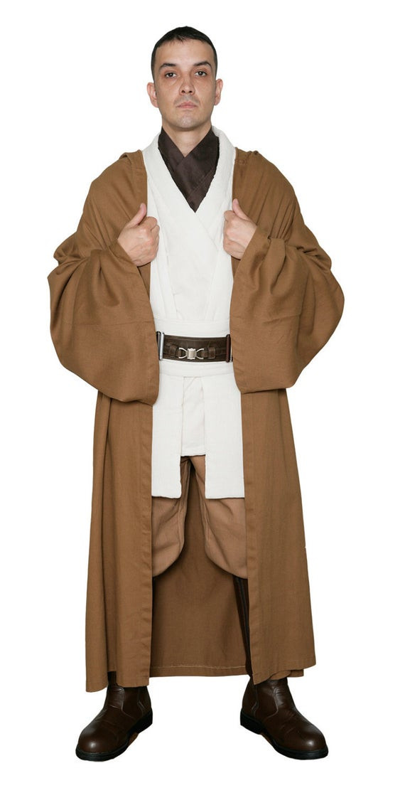 Obi Wan Kenobi Costume DIY
 Star Wars Obi Wan Kenobi Jedi Replica Costume Body Tunic