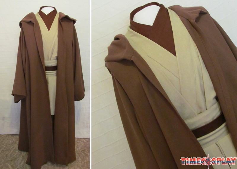 Obi Wan Kenobi Costume DIY
 Star Wars Obi Wan Jedi Master Original Costumes Cosplay Outfit