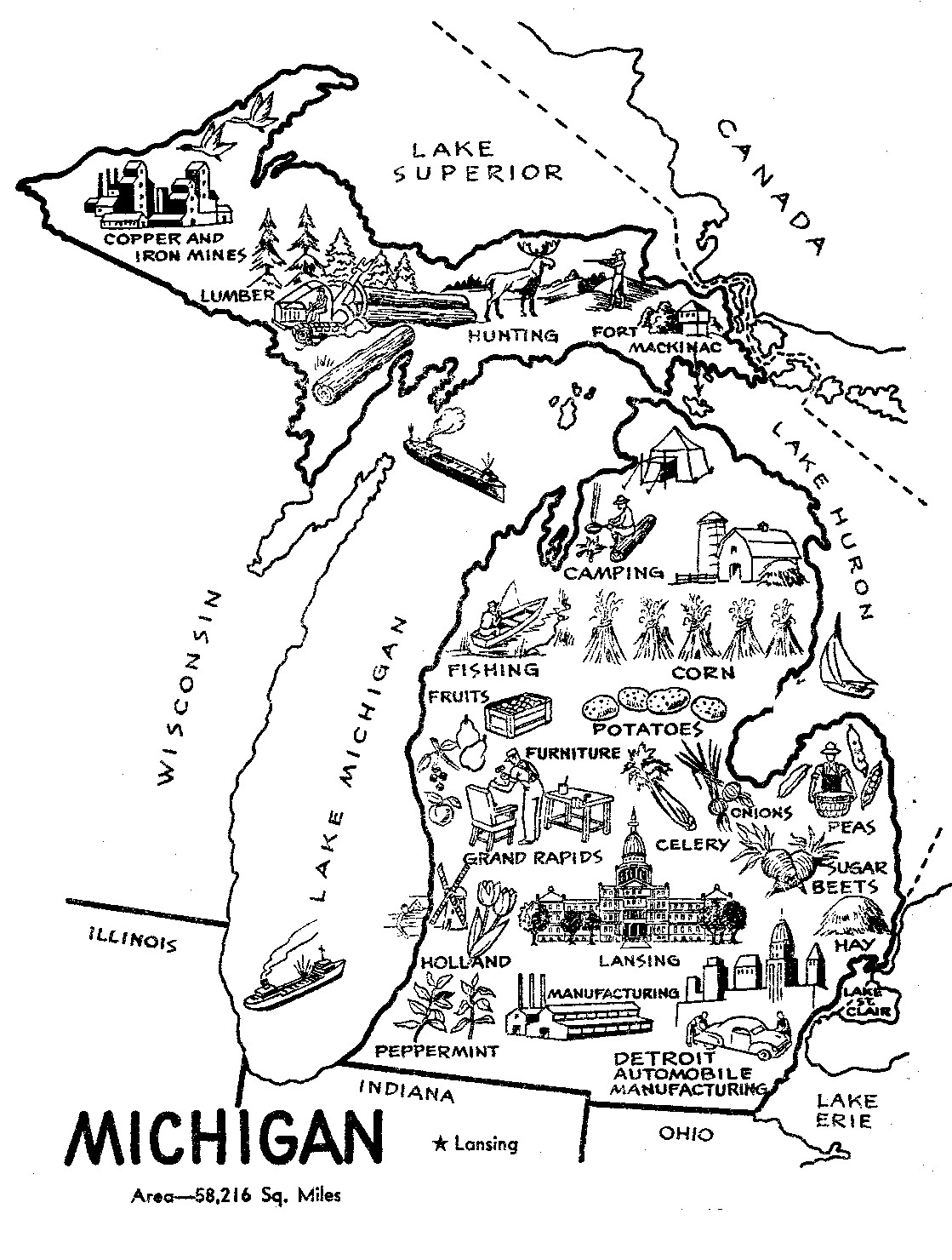 Oblivion Coloring Pages For Boys
 Michigan Free Coloring Pages