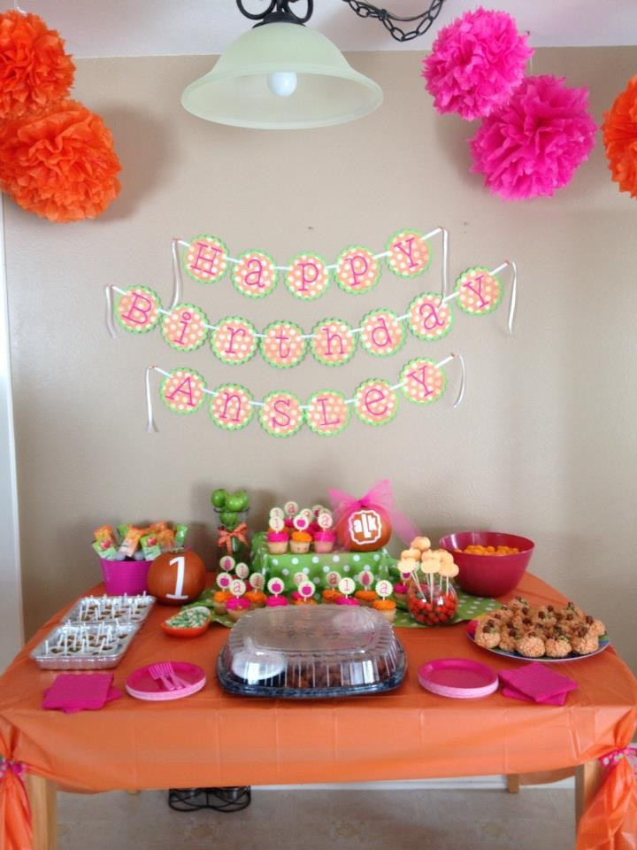 October Birthday Party Ideas
 17 Best images about Our little pumpkin is turning one on