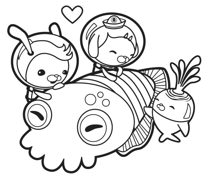 Octonauts Coloring Pages
 The Octonauts Coloring Pages