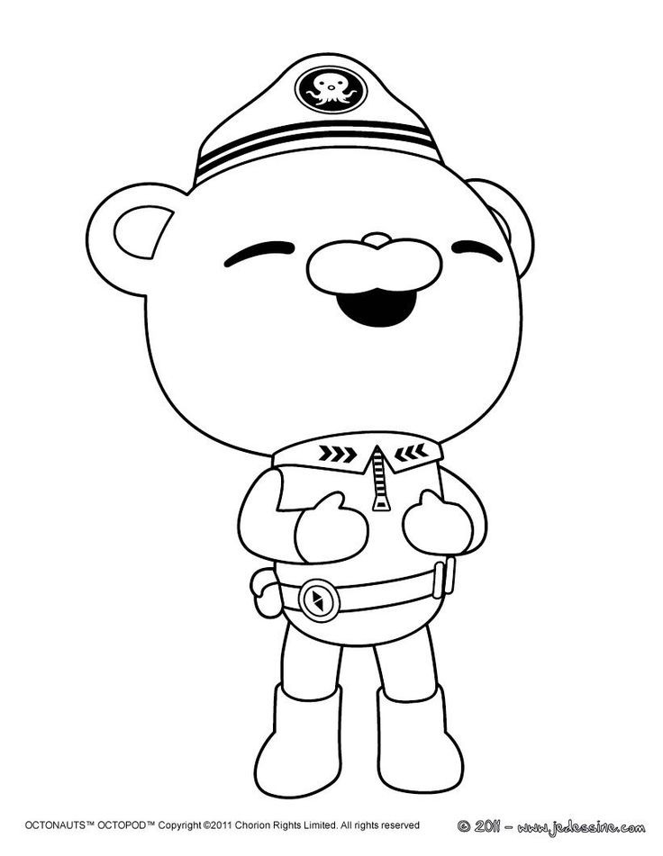 Octonauts Coloring Pages To Print
 Octonauts Gup C Coloring Pages Coloring Pages