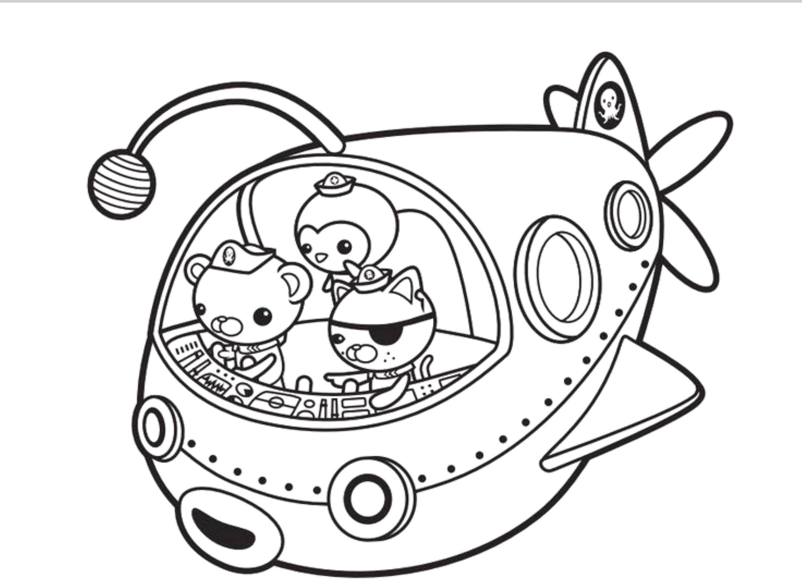 Octonauts Coloring Pages To Print
 Print & Download Octonauts Coloring Pages for Your Kid’s