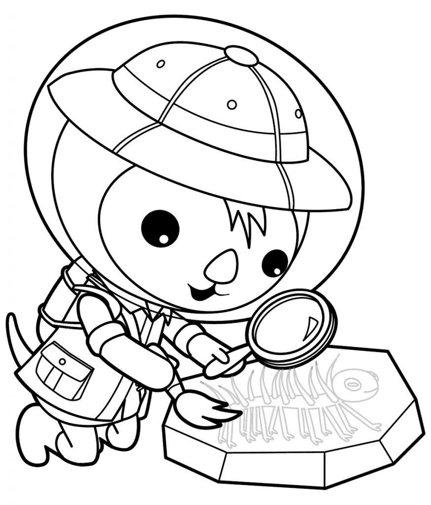 Octonauts Coloring Pages To Print
 Free Printable Octonauts Coloring Pages