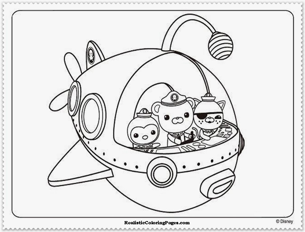 Octonauts Coloring Pages To Print
 Octonauts Coloring Pages