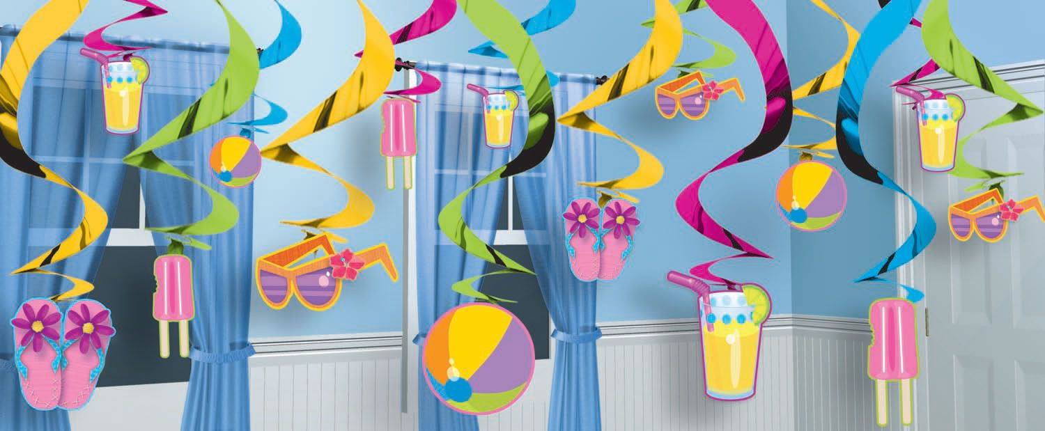 Office Party Ideas For Summer
 pool birthday party theme decorations for girls Google
