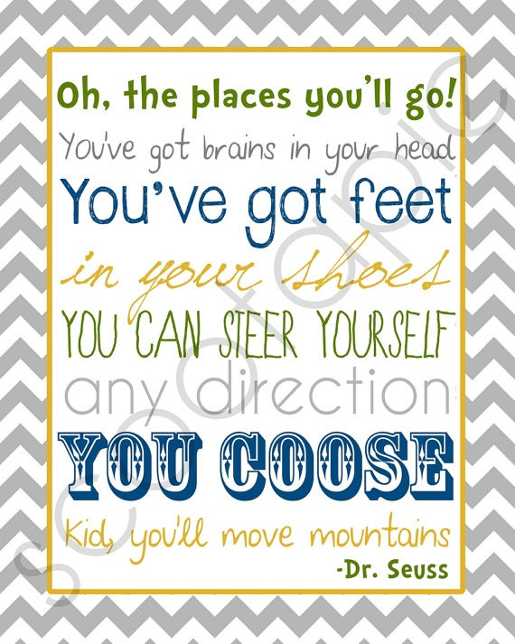 Oh The Places You Ll Go Graduation Quotes
 Oh The Places Youll Go Dr Seuss Quotes QuotesGram