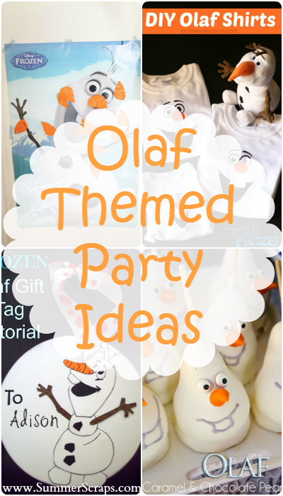 Olaf Summer Party Ideas
 Olaf Themed Party Ideas Food Crafts and Family