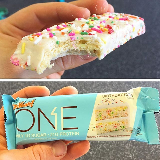 One Birthday Cake Protein Bar
 36 best Protein Bar Reviews images on Pinterest