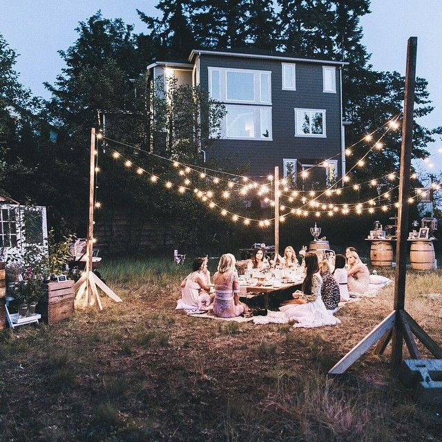 Outdoor Beach Party Ideas
 1000 ideas about Backyard Party Lighting on Pinterest