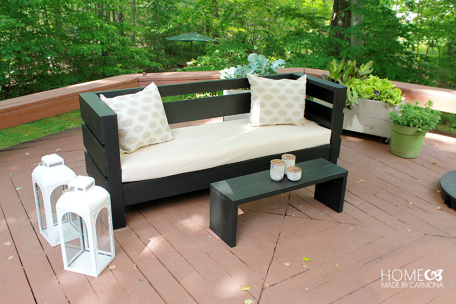 Outdoor Couch DIY
 Outdoor Furniture Build Plans Home Made By Carmona