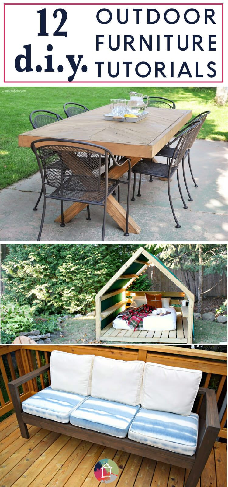 Outdoor DIY Projects
 DIY Outdoor Furniture Creative & Affordable Ideas