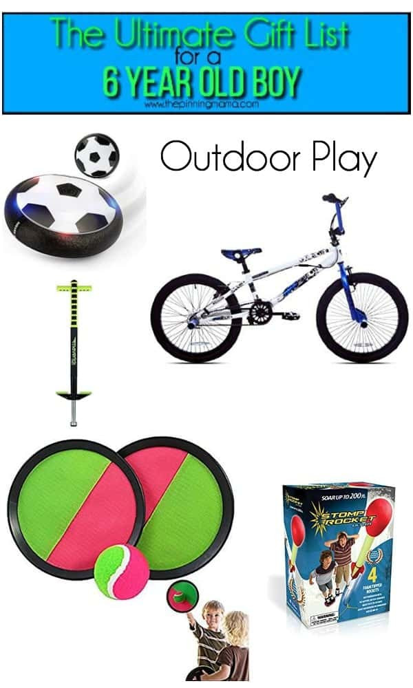Outdoor Gift Ideas For Boys
 The Ultimate Gift List for a 6 year old Boy • The Pinning Mama