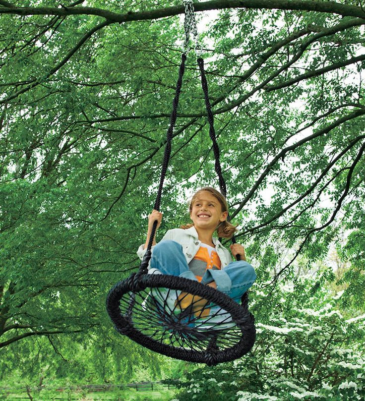 Outdoor Gift Ideas For Boys
 Round and Round Nylon Rope Outdoor Swing