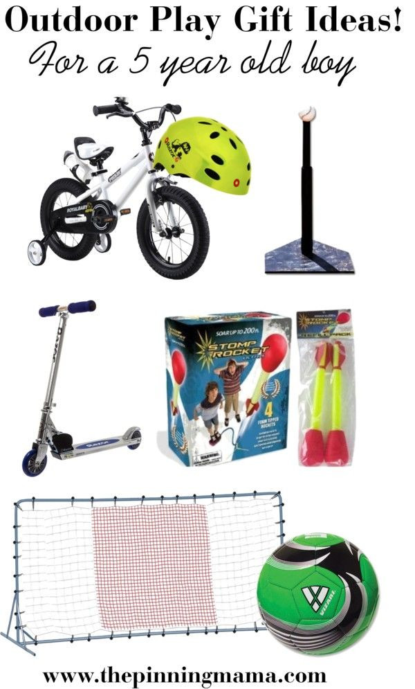 Outdoor Gift Ideas For Boys
 Best Outdoor Play Gift Ideas for a 5 Year Old Boy List