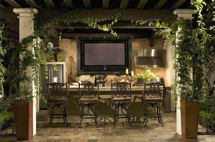Outdoor Kitchen And Bar
 37 Outdoor Kitchen Ideas & Designs Picture Gallery