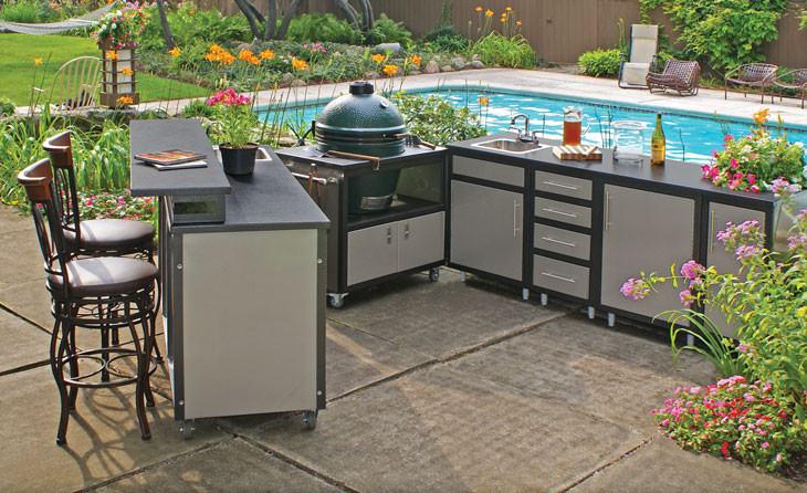 Outdoor Kitchen Cabinet
 Outdoor Cabinets 101 Fireside Outdoor Kitchens