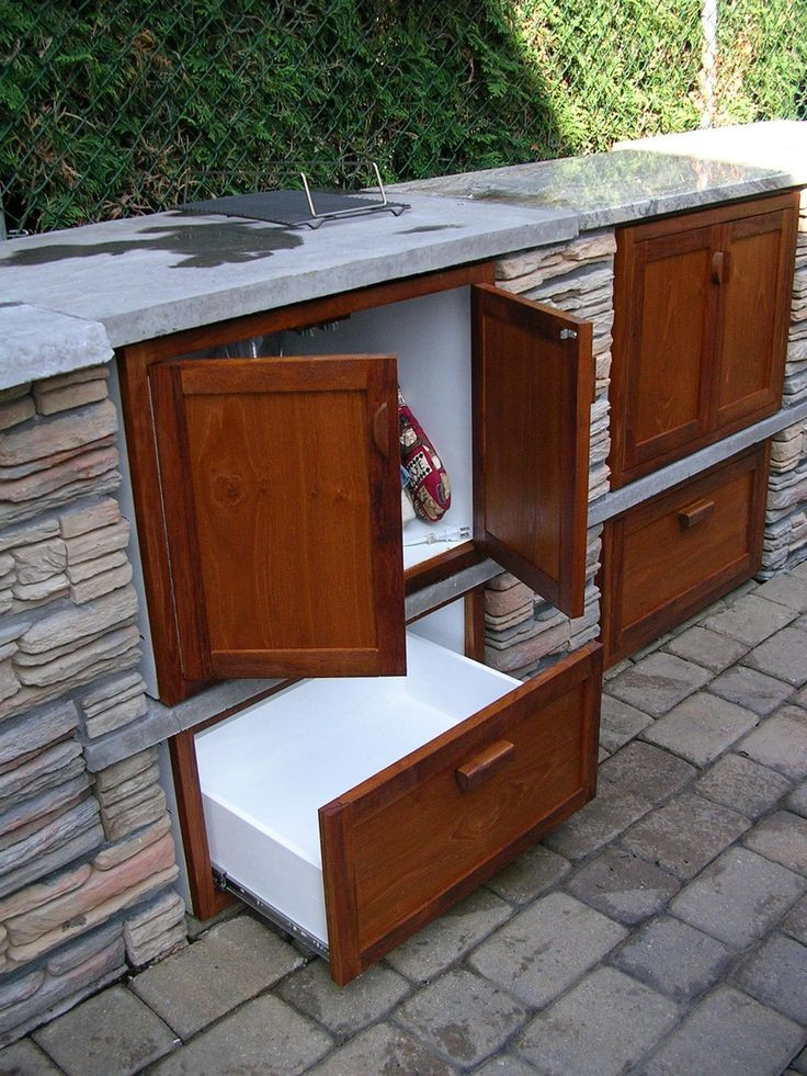 Outdoor Kitchen Cabinets DIY
 11 best images about Polyethylene Doors and Outdoor