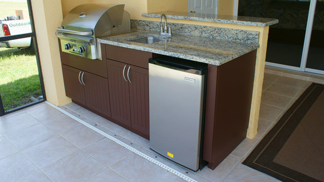Outdoor Kitchen Cabinets Polymer
 Weatherproof Polymer Cabinetry in Southwest FloridaOutdoor