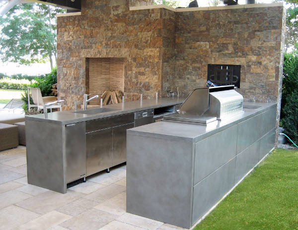 Outdoor Kitchen Concrete Countertop
 13 Concrete Countertop Designs Ideas
