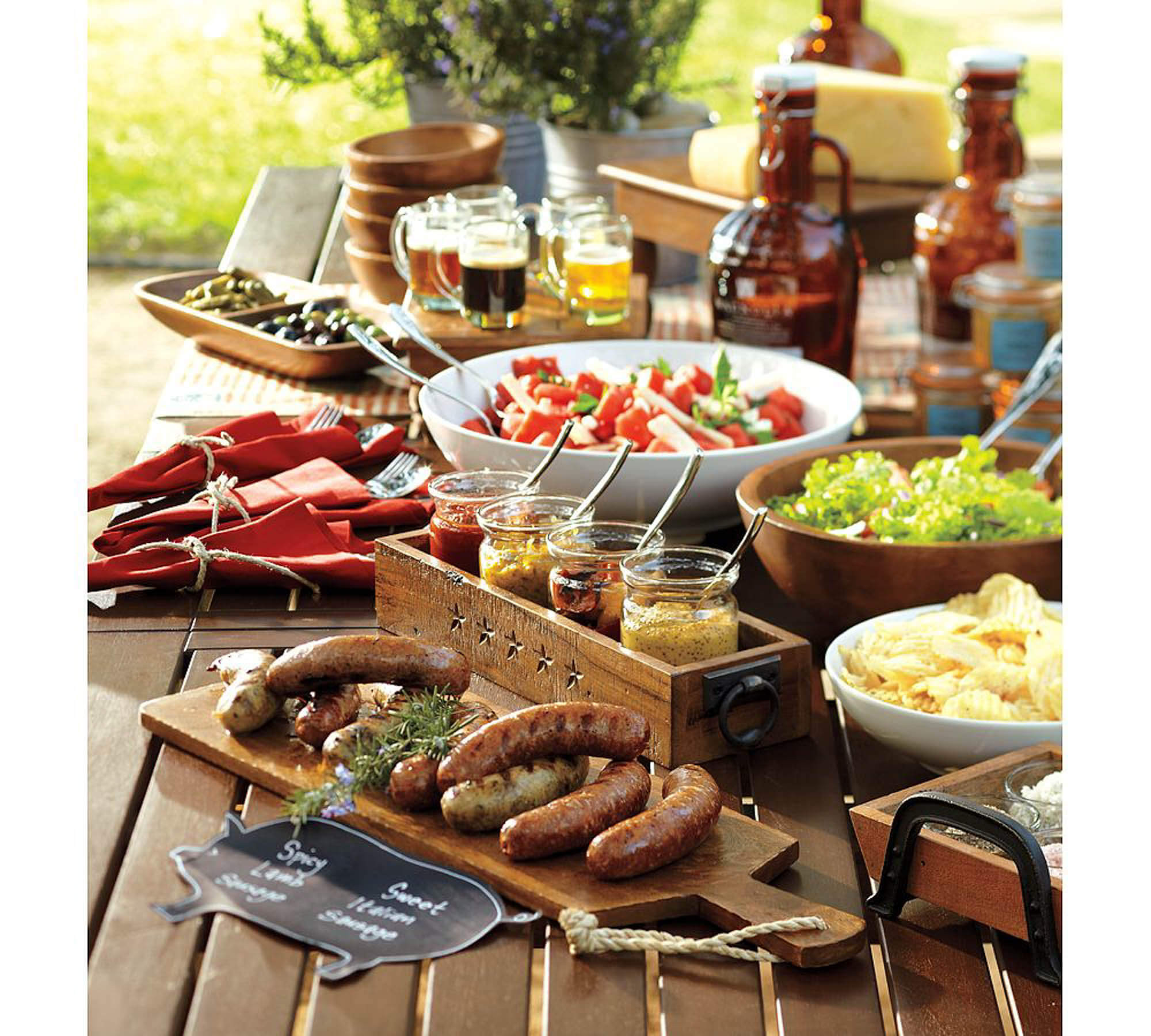 Outdoor Party Food Ideas
 How to Host a Backyard Party & BBQ — Gentleman s Gazette