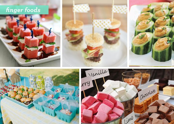 Outdoor Party Food Ideas
 Backyard Gone Glam 3 summer party food ideas