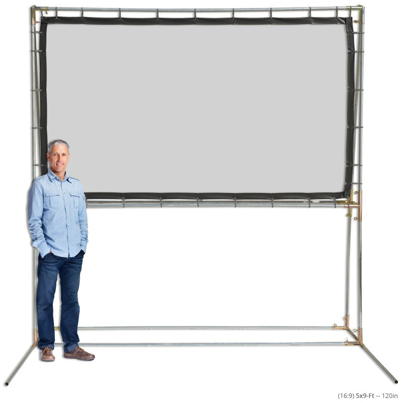 Outdoor Projector Screen DIY
 Freestanding Movie Screen Kits Outdoor Projection Screens