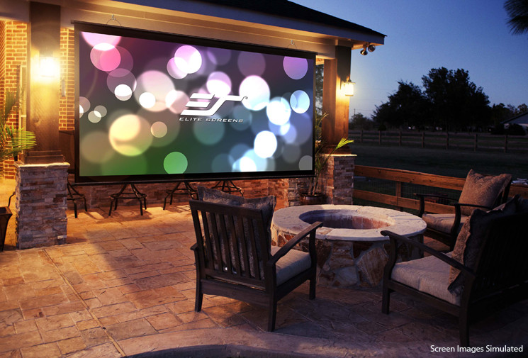 Outdoor Projector Screen DIY
 Outdoor Movie Projector Screens Elite Screens