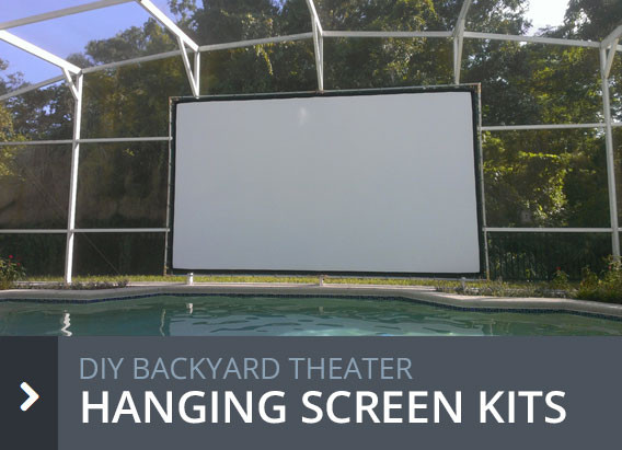 Outdoor Projector Screen DIY
 DIY Projection Screens for Backyard Theater