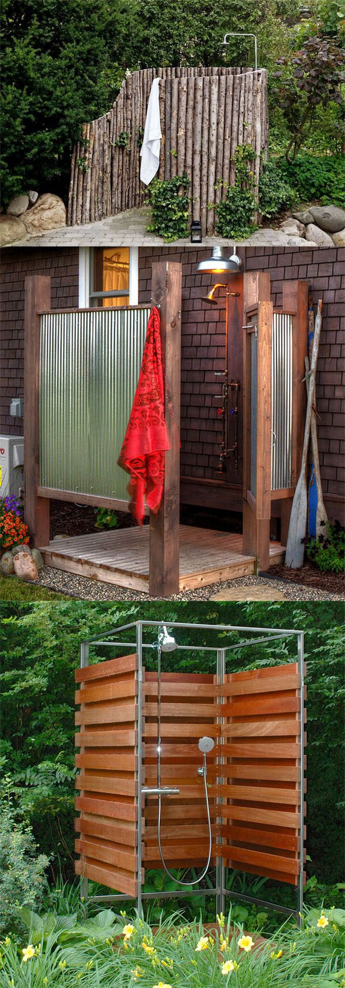 Outdoor Shower DIY
 16 DIY Outdoor Shower Ideas