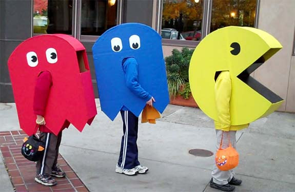 Pac Man Costume DIY
 Pacman Costumes for Men Women Kids