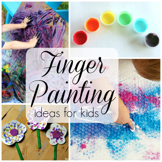 Paint Ideas For Toddlers
 Finger Painting Ideas How Wee Learn