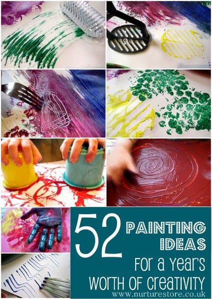 Paint Ideas For Toddlers
 kids painting ideas