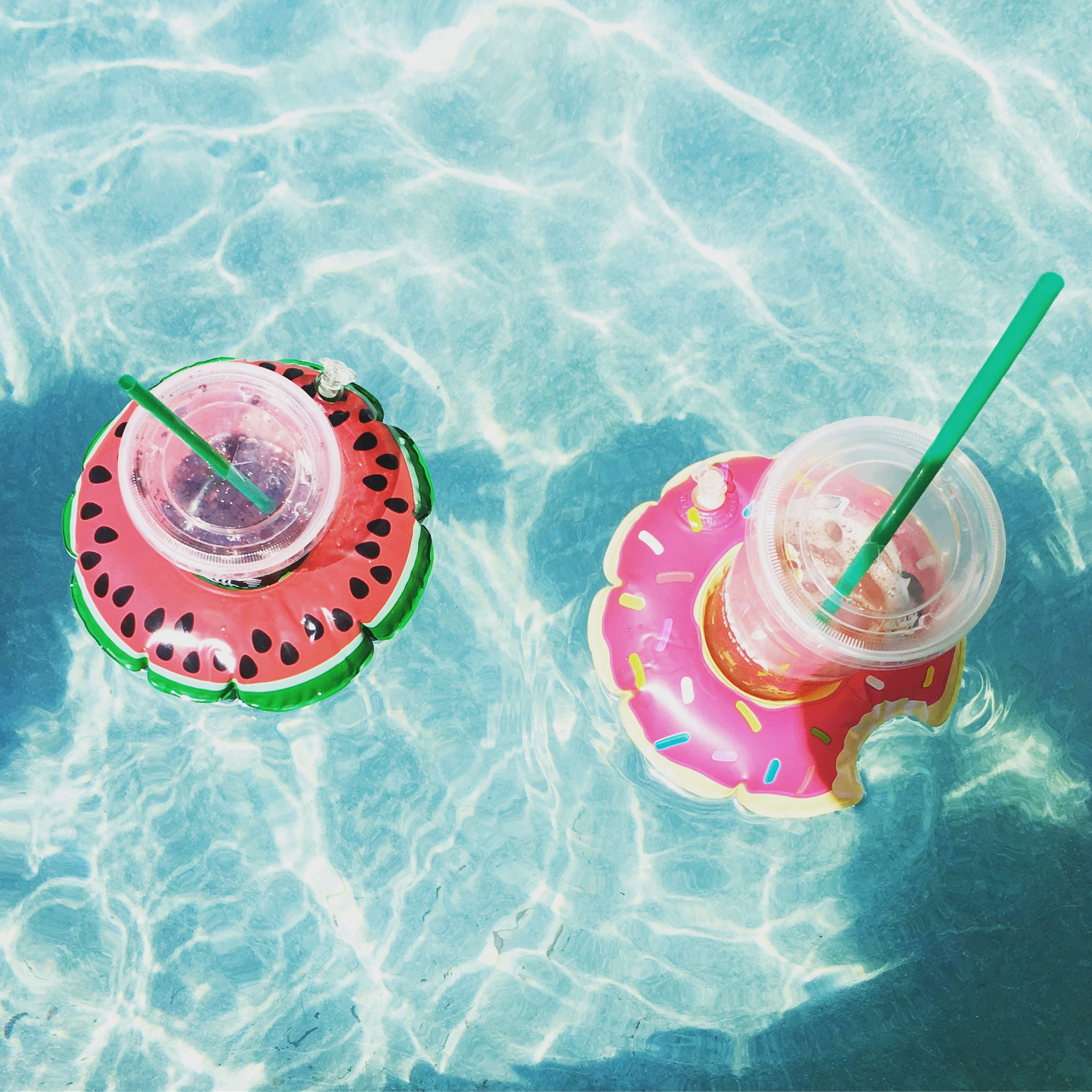 Palm Springs Bachelorette Party Ideas
 The drink floaties were essential on our Palm Springs
