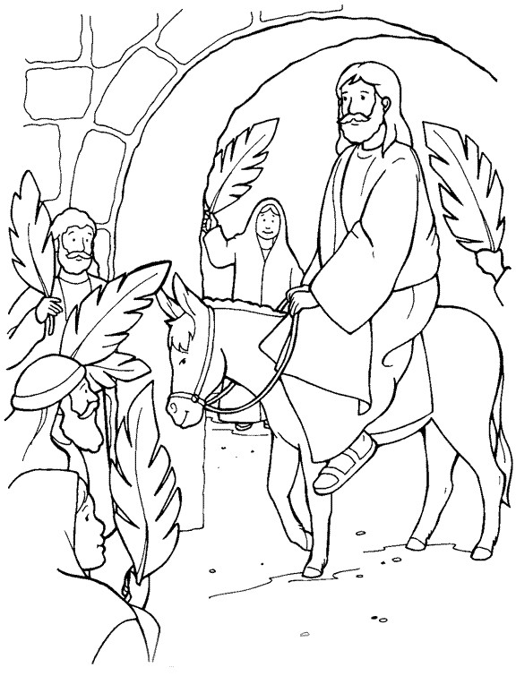 Palm Sunday Coloring Pages
 Palm Sunday Coloring Pages Best Coloring Pages For Kids