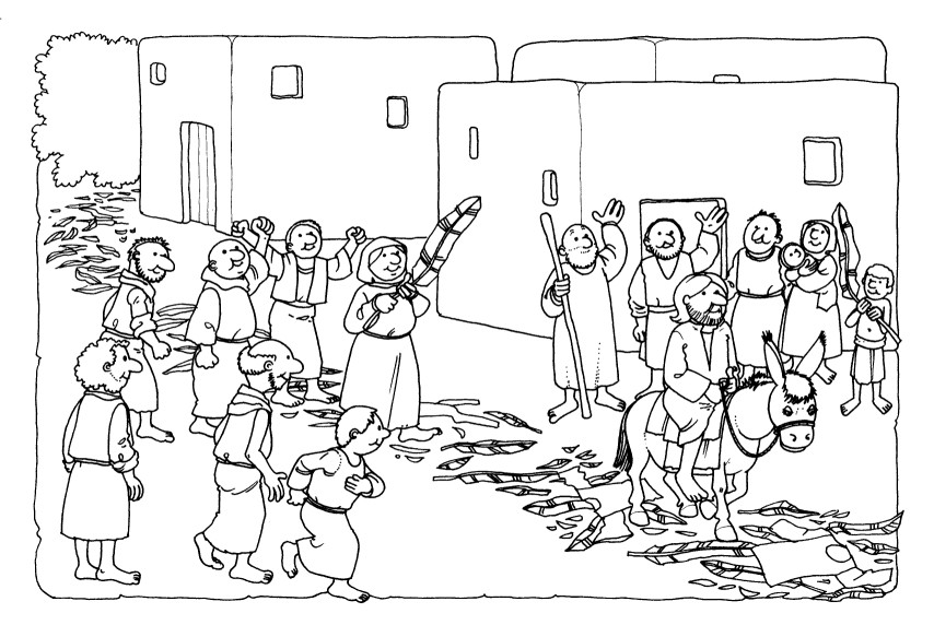 Palm Sunday Coloring Pages
 TIMELINE Palm Sunday – Wel e to St Mary’s Iffley