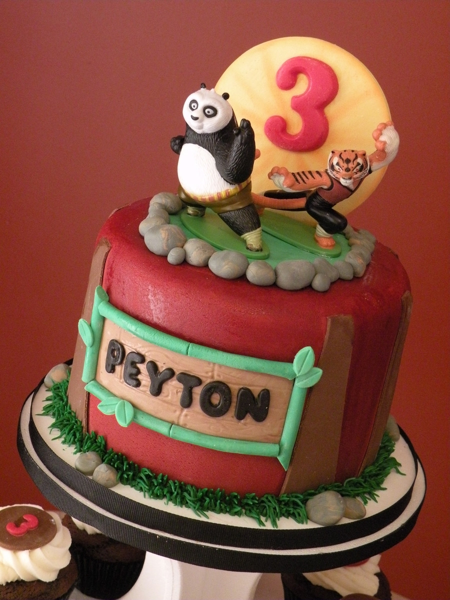 Panda Birthday Cake
 Kung Fu Panda Cake CakeCentral