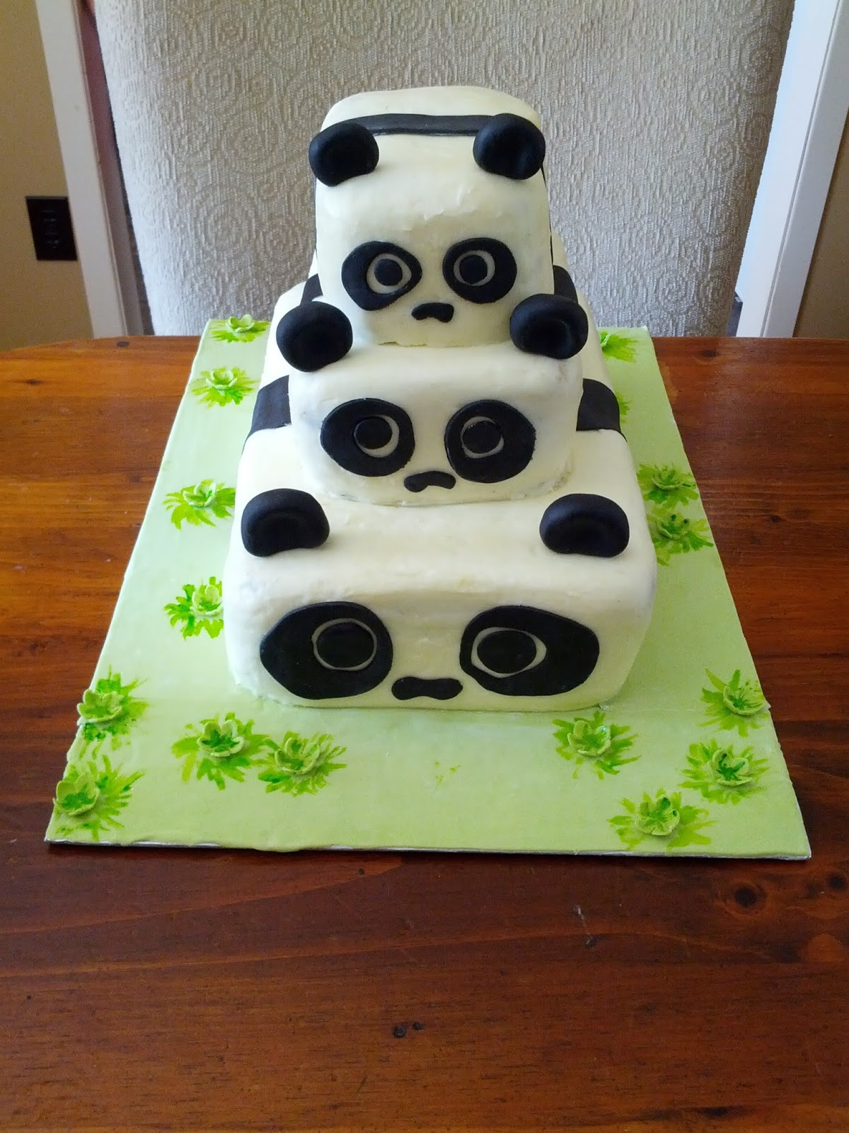 Panda Birthday Cake
 Second Generation Cake Design Panda Birthday Cake