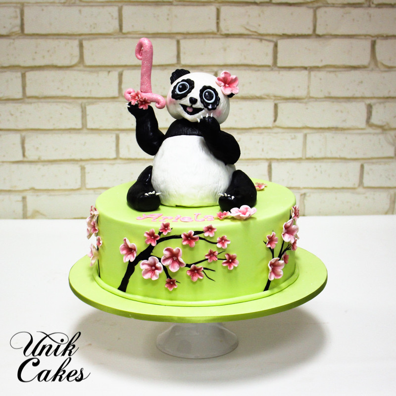 Panda Birthday Cake
 Unik Cakes Wedding & Speciality Cakes