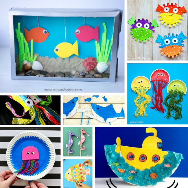 Paper Craft Ideas For Kids Under 5
 Under the Sea Crafts for Kids