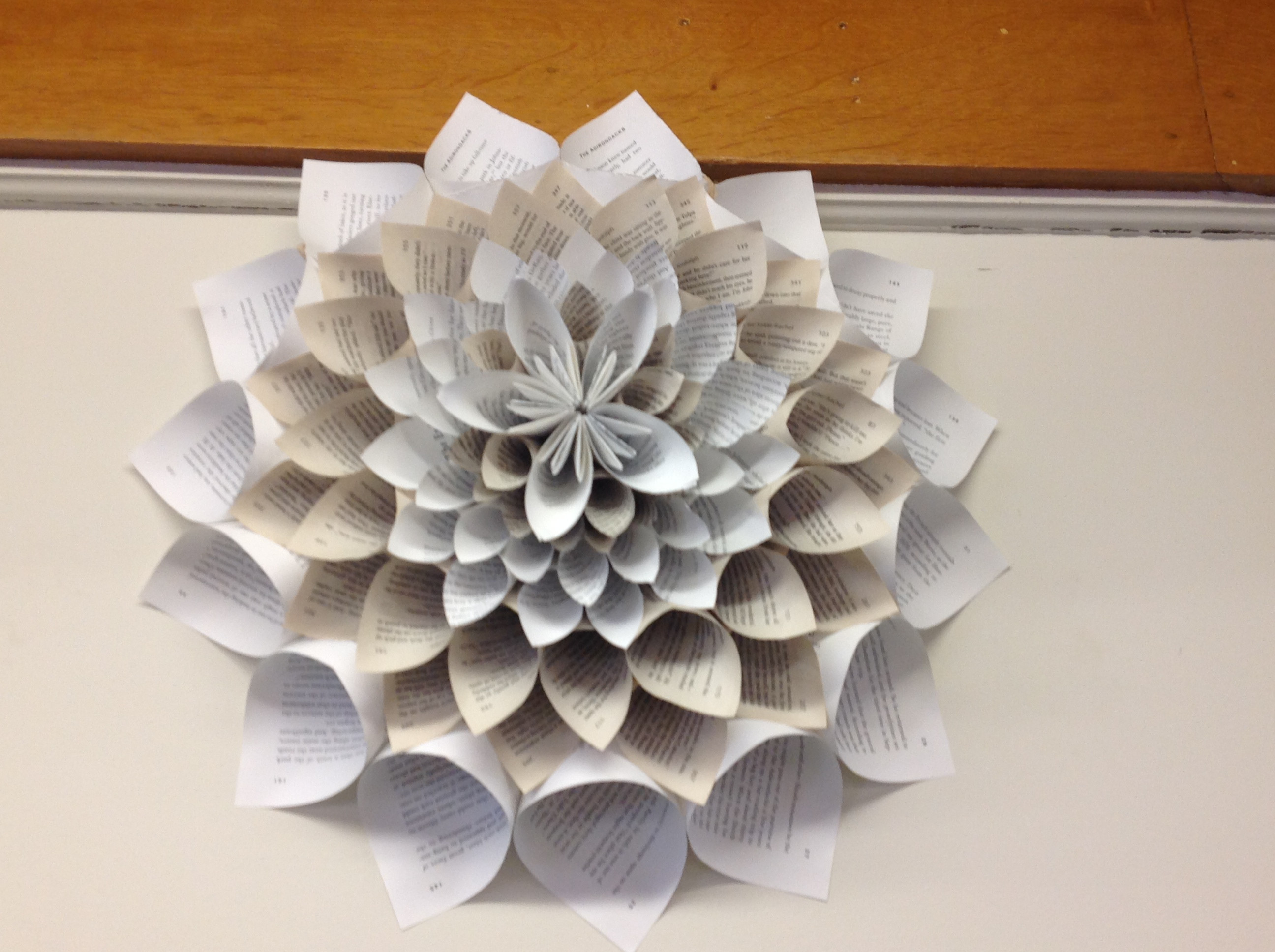 Paper Crafts For Adults
 Book Craft at Greenfield Public Library Library as