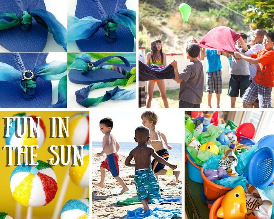 Party At The Beach Ideas
 Beach Party Ideas for Kids