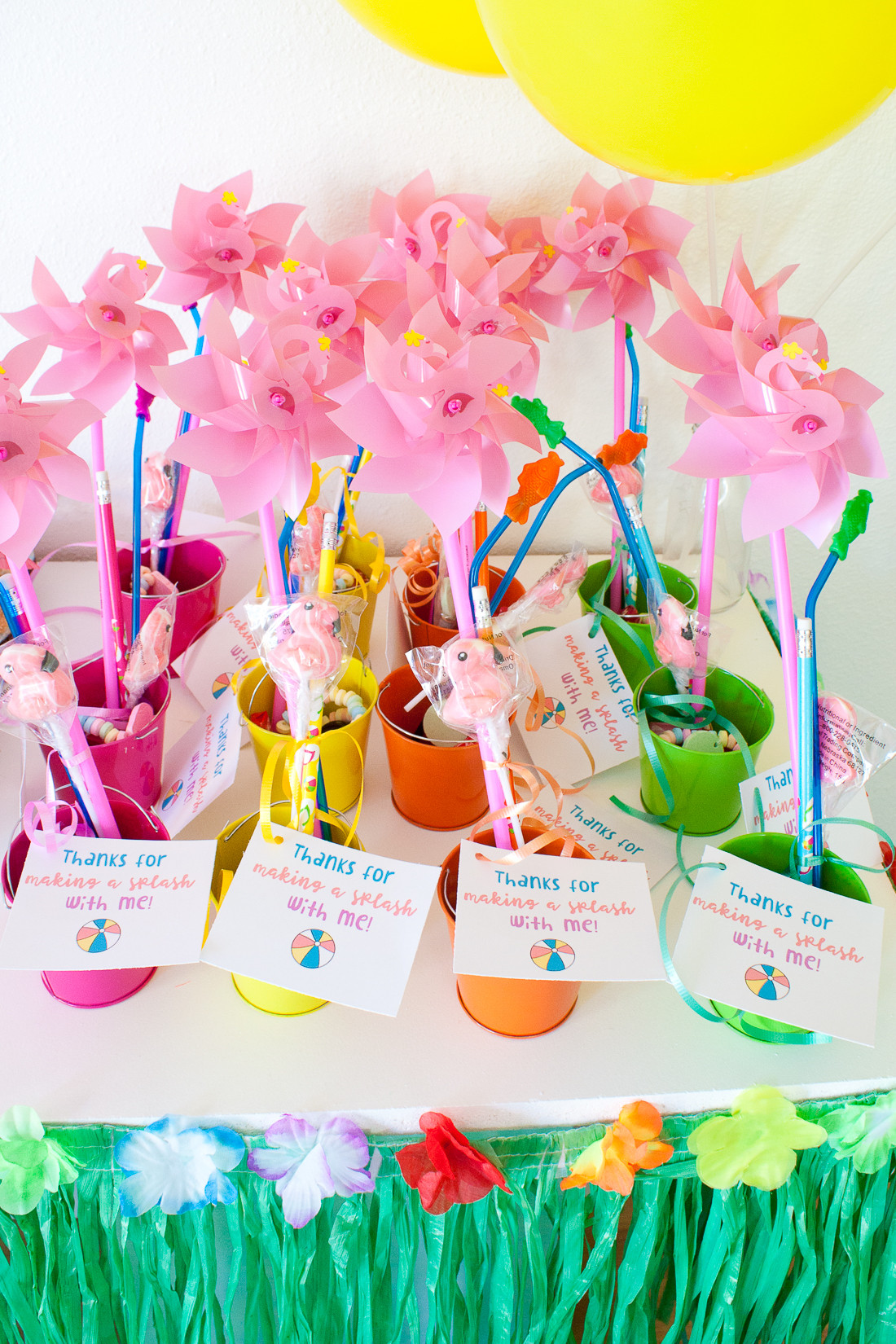 Party Favor Ideas For Pool Party
 Kids Pool Birthday Party
