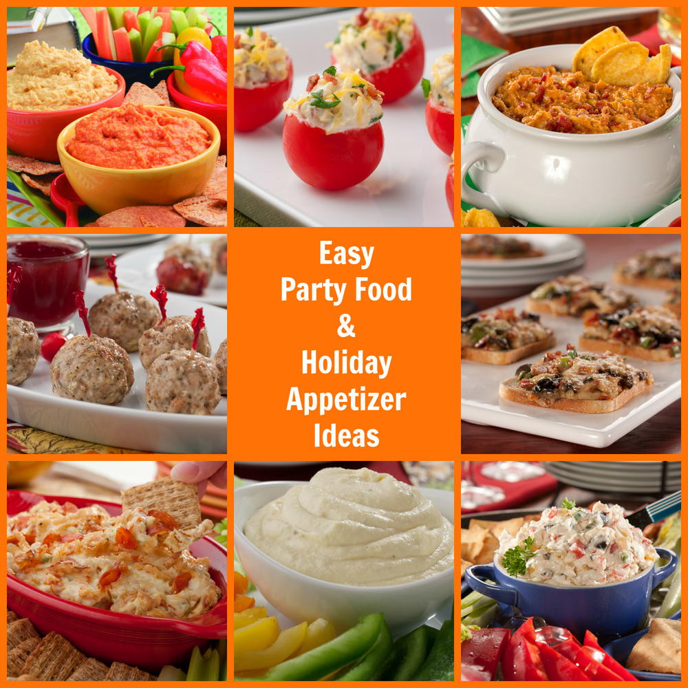 Party Food Menus Ideas
 16 Easy Party Food and Holiday Appetizer Ideas